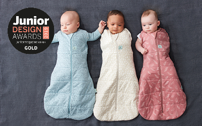 Gold - Best Children's Sleepwear Collection (UK) Junior Design Awards 2019 Cocoon Swaddle Bag