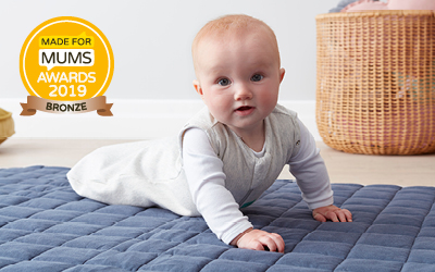 Bronze - Best Baby & Child Sleepwear (UK) Made for Mums Awards 2019 Cocoon Swaddle Bag