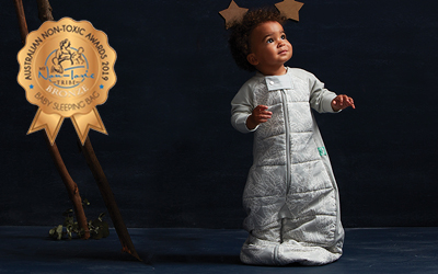 Bronze - Baby Sleeping Bag (AU) Australian Non Toxic Awards 2019 Sleep Suit Bag 2.5 TOG